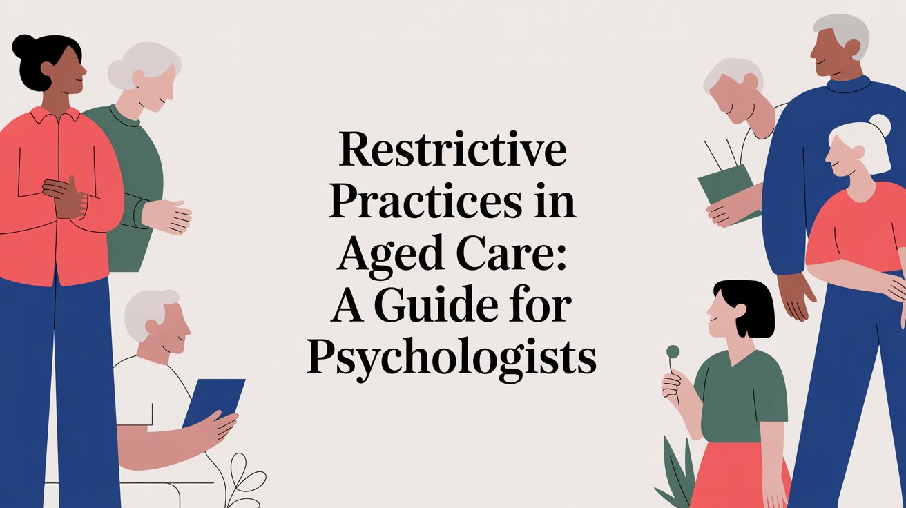 Restrictive Practices in Aged Care: A Psychologist’s Ethical Tightrope
