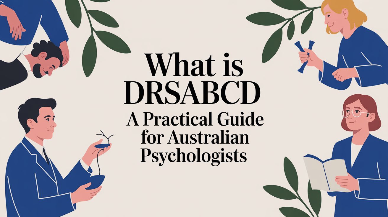 What Is DRSABCD A Practical Guide for Australian Psychologists