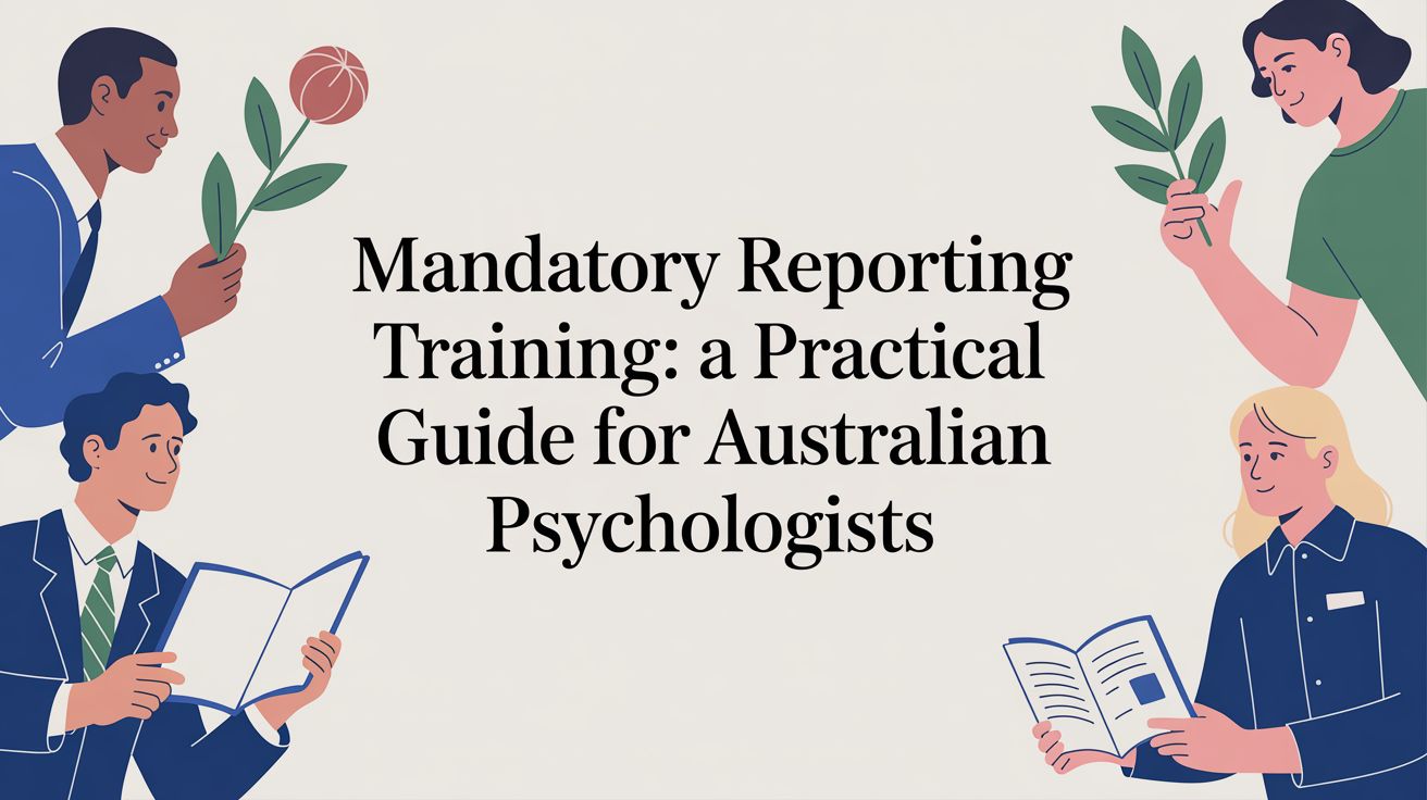 When is it *Not* a Mandatory Report? Navigating the Grey Areas of Australian Psychology