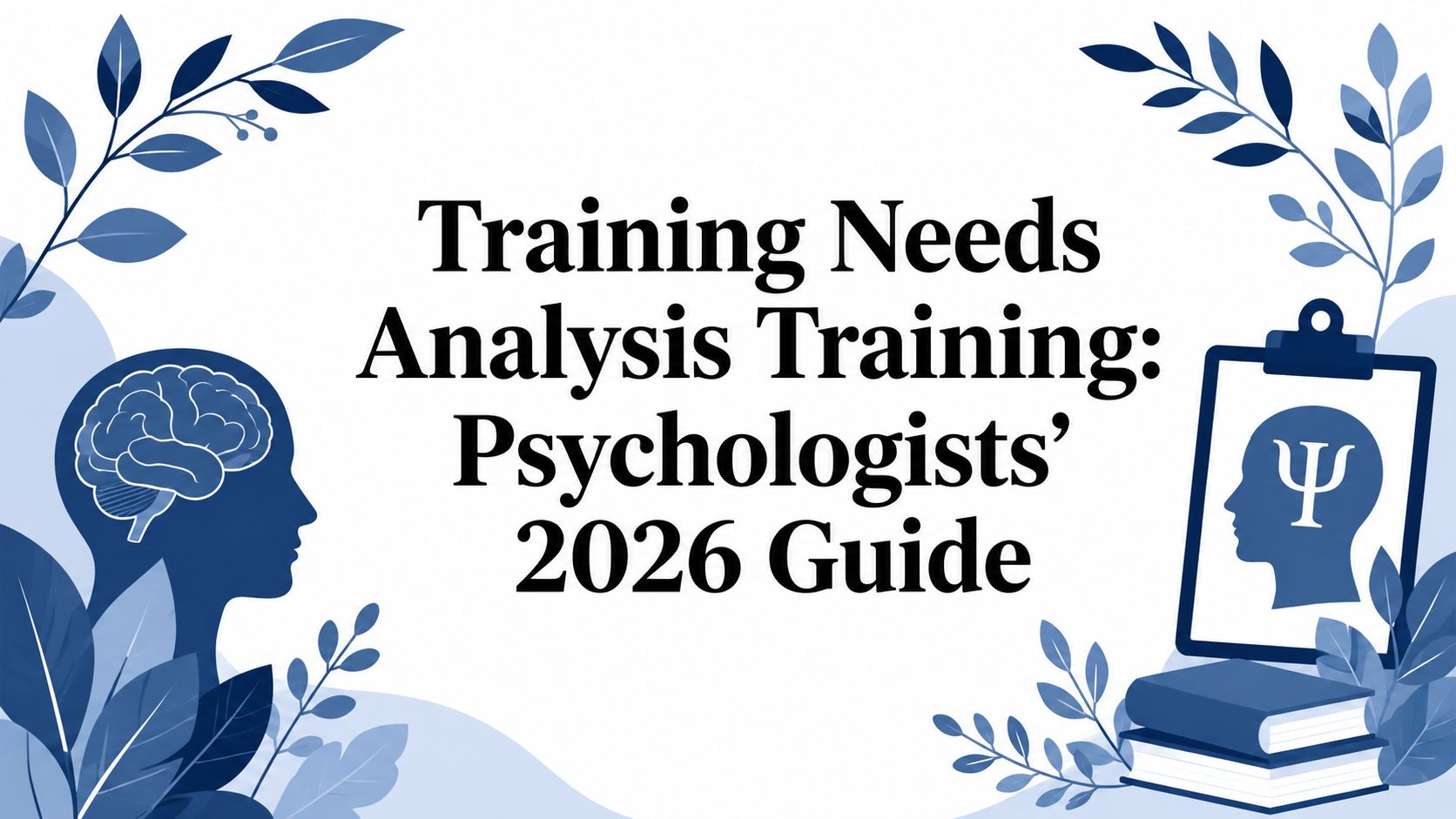 Training Needs Analysis Training: Psychologists' 2026 Guide