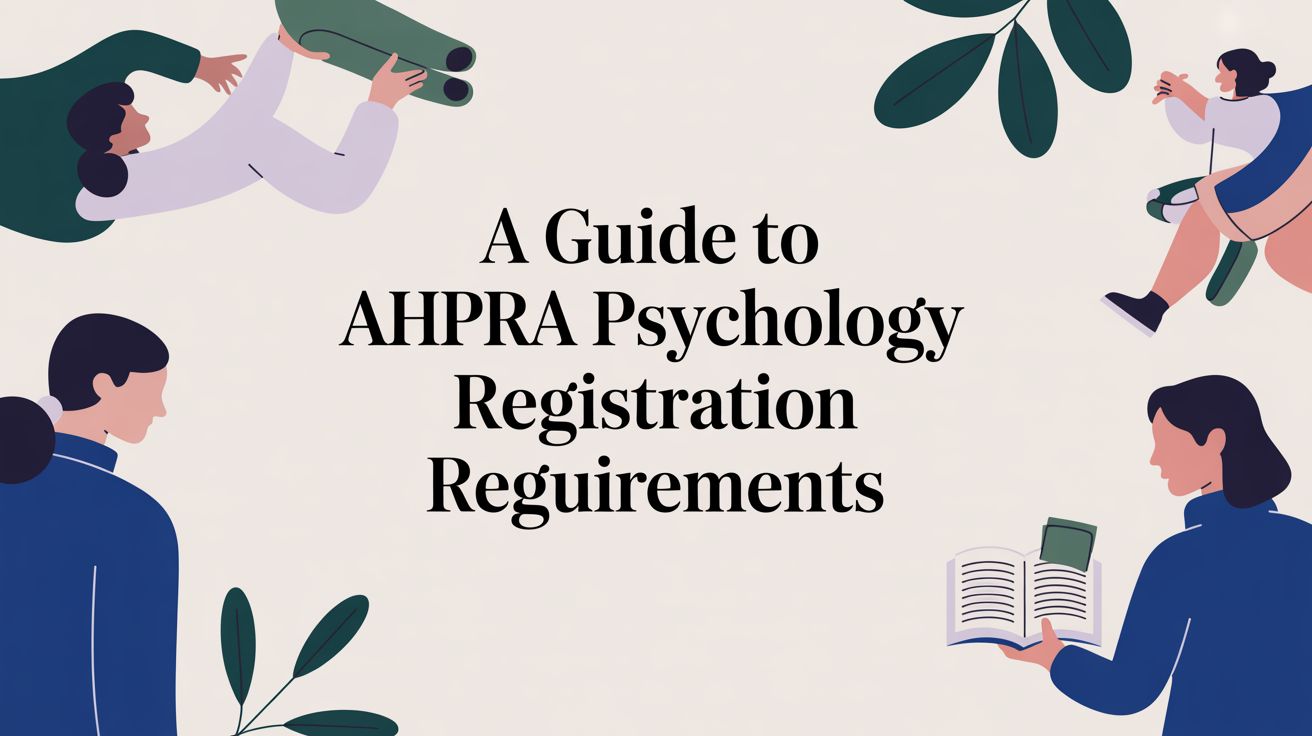 A Guide to AHPRA Psychology Registration Requirements